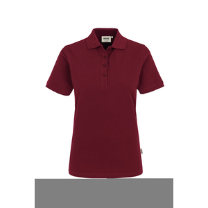 DAMEN POLOSH. CLASSIC WEIN S PP6237023S, Single-Jersey 50% Baumw., 50% PES, 160 g/m²