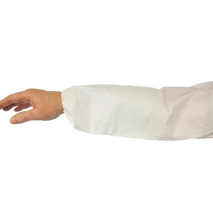 444 444 Ärmelschoner PE Laminat fusselarm m Gummiband weiß