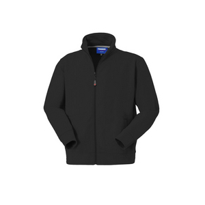 FELPA ZIP LUNGA CANBERRA NERO HH191-05 # 5XL