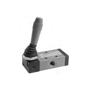 VALVOLA LEVA LATERALE MOLLA CON: 1/8 V/P: 3/2 NERO 2283291/2