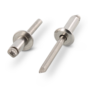 RIVET AVEUGLE 6X14 INOX/INOX A2 TETE PLATE ISO 15983