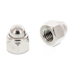 DIN986 M12 SW19 A2 6kt-Hutmuttern mit Klemmteil, nicht metallischem Einsatz