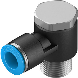 QSLV-3/8-10 Push-in L-fitting