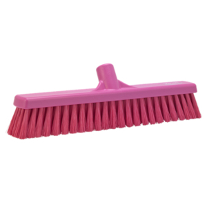 VIKAN BEZEM ZACHTE VEZELS ROZE 410MM 31791