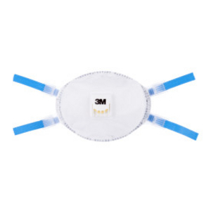 MASCHERINA 8825+ RESPIRATORE PER POLVERI CLASSE FFP2 R D CON VALVOLA CONF. 5 PZ 7100081543