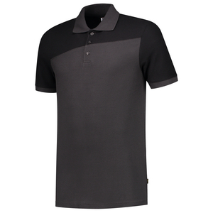 TRICORP POLOSHIRT NADEN 202006 DONKER GRIJS/ZWART MT 6XL