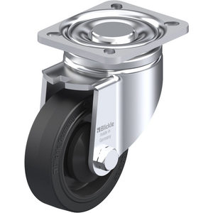 ROULETTE PIVOT. 170KG D.100MM AC BAND.CAOUT 38MM MOY BILLE