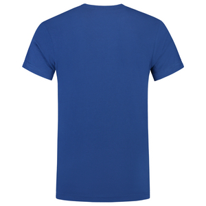 TRICORP T-SHIRT V HALS FIT 101005 ROYAL BLAUW MT M