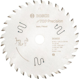 01903215, 8112500130, 2608642386 HM-Sägeblatt TOP 165x20mm Z32 WZ