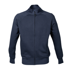 FELPA ZIP LUNGA MALESIA POL/COT BLU 993124 # 3XL