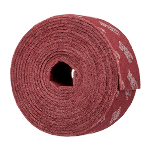 ROULEAU CFRL 125MMX10M A T.FIN ROUGE SCOTCH BRITE