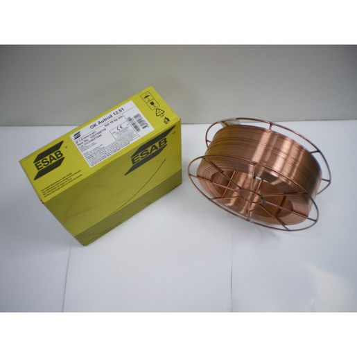 ESAB OK Autrod 12.51 MIG Wire 0.8mm 15Kg Esab - ref. 1251086700 