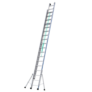ECHELLE COULISSE CORDE 2 PLANS 5M22X9,14M 27.9KG ALU