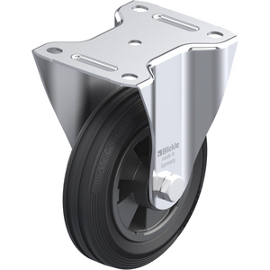 ROULETTE FIXE 135KG D.150MM AC BAND.CAOUT 40MM MOY ROULEAUX