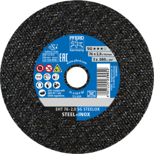 PFERD Cut off wheel EHT 76 2,1 A 46 P SG/10,0