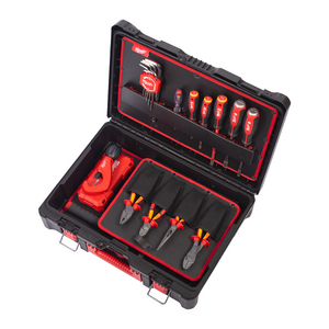 MILWAUKEE LOODGIETERSET IN PACKOUT KOFFER (73-DELIG)