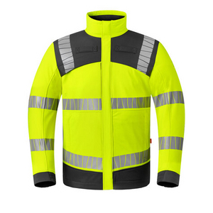 HAVEP SOFTSHELL JAS MULTI PROT. 50410 FLUO GEEL/CHARC MT M