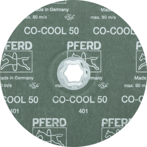 PFERD COMBICLICK® fibre disc CC FS 180 CO COOL 50