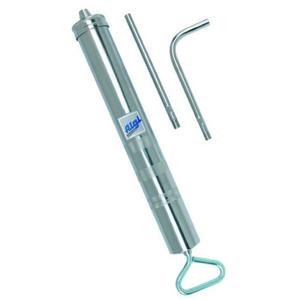 SERINGUE ACIER NICKELE 1000 ML AVEC BEC DROIT + BEC COUDE