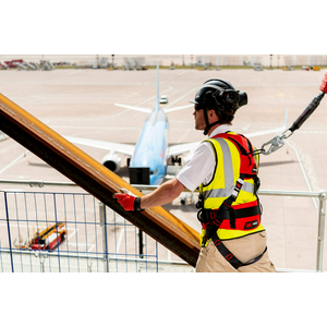 IMBRACATURA DI SICUREZZA PER ARRESTO CADUTA CON CINTURA COMFORT POSIZIONAMENTO, NERO, M/L 7100207437