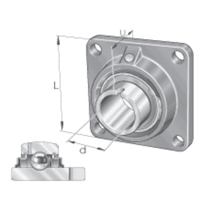 0947319180000-UNITT DI ALLOGGIO FLANGIATA RCJL60-XL-N