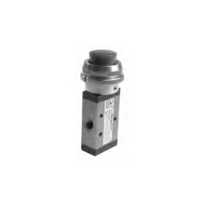VALVOLA PULSANTE PALMO D.30 CON: 1/8 V/P: 3/2 NERO 2283271/2 (ATTIVO)