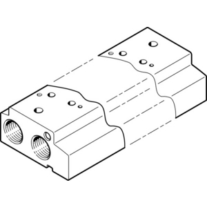 VABM-C7-12P-G18-5 Manifold strip