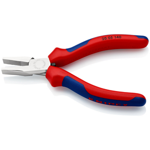 PINCE A BEC PLAT 140MM CHROME
