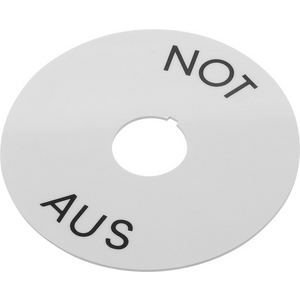 BZ-6-22 Inscription label