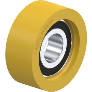 463745-RUOTA GUIDA CON RIVESTIMENTO IN POLIURETANO BLICKLE EXTRATHANE? FTH 35X14/12-8K