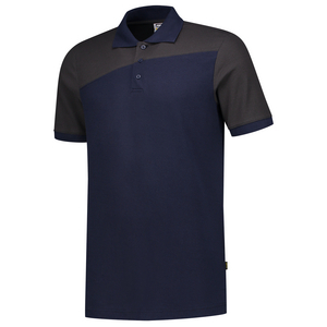 TRICORP POLOSHIRT NADEN 202006 INKT BLAUW/D.GRIJS MT XS