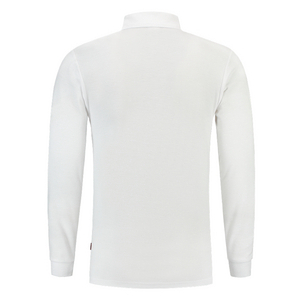 TRICORP POLOSHIRT LANGE MOUW 201009 WIT MT XL