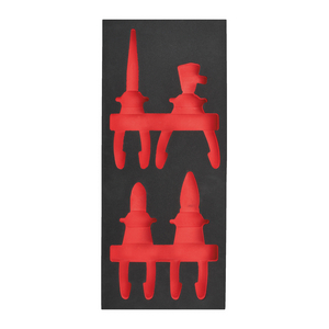MILWAUKEE LEGE FOAM INLAY TANGEN VDE SET 1 (4-DELIG)