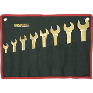 JEU DE 12 CLES A FOURCHES 6-7 / 30-32 MM ANTIDEFLAGRANTES CU-BE