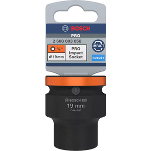 BOSCH KRACHTDOP 3/4 19 MM STANDAARD DIEPTE 2608003058