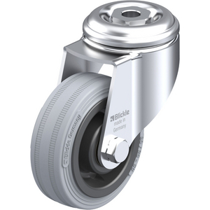 ROULETTE PIVOT. 60KG D. 80MM AC BAND.CAOUT 25MM MOY BILLE