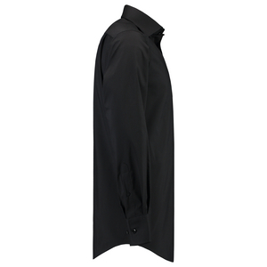 TRICORP OVERHEMD STRETCH 705006 ZWART MT 37/5