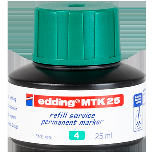 EDDING PERMANENT MARKERS 25ML NAVULINKT GROEN 004 MTK25