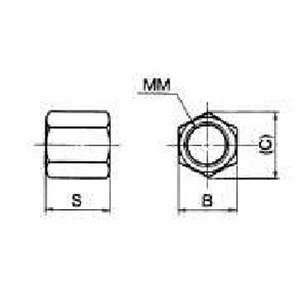 SMC NUT SHOCK ABSORBER RBC20S