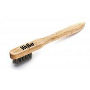 BROSSE NETTOYAGE INOXYDABLE MANCHE BOIS X3