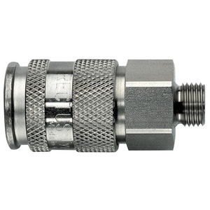RECTUS KOPPELING G3/4 MALE BSPP FKM SS 27KAAW26EVX