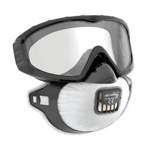 MASCHERINA FILTERSPEC PRO GOGGLE VALVED DIRECT VENT FFP3 MASK ANTI MIST LENS AGE130-201-100