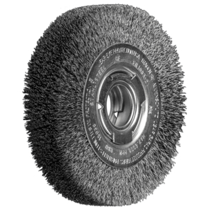 BROSSE PLATE RBU 150X38 AK32-2 FIL ACIER 0,3 43505001
