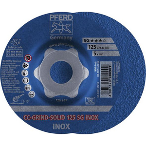 9815400125 Schleifsch.CC-Grind-Solid 125mm INOX Pfe