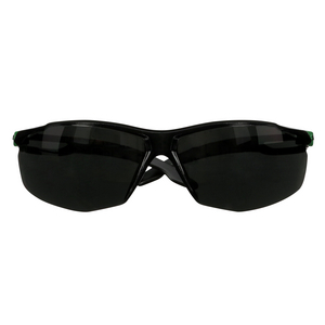 SECUREFIT 500 OCCHIALI DI PROTEZIONE, MONTATURA VERDE/NERA, ANTIGRAFFIO + (K), LENTE GRIGIA IR 5.0, 7100243978
