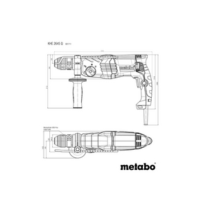 METABO COMBIHAMER KHE 2645 Q 601711500