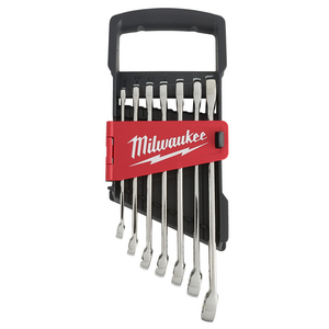 MILWAUKEE RING-STEEKSLEUTELSET MAX BITE (8-17MM) (7-DELIG)