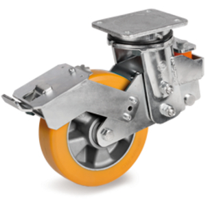 RUOTA 65HT 200CC POLIURETANO TR ALTO SPESSORE NUCLEO ALL SUPP. ROT. PIASTRA MOLLEG. EES MHD FRENO 654906