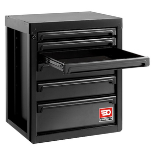 FACOM KAST LAAG ZWART MET 6 LADES RWS2 RWS2-MBS6TBS