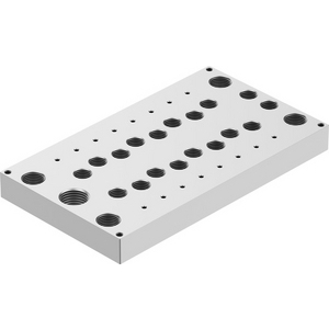 CPV18-VI-P8-1/4 Pneumatic multiple connector plate